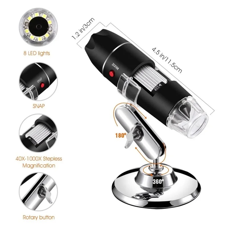 Digital Microscope 500X - الصورة 3