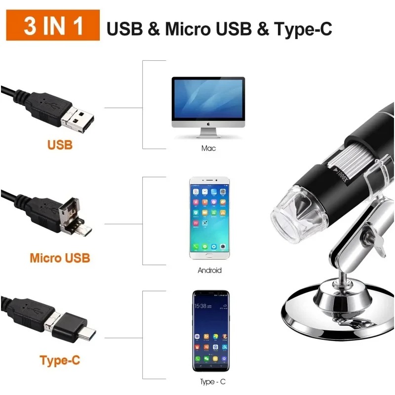Digital Microscope 500X - الصورة 4