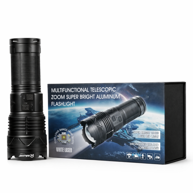 🔦 الكشاف الاحترافي فائق الإضاءة – الحل القوي للظلام في أي وقت RUILING RL-G501