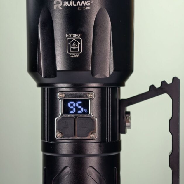 مصباح Ruilang RL-2406 متعدد الوظائف – قوة إضاءة خارقة مع زووم! - الصورة 6